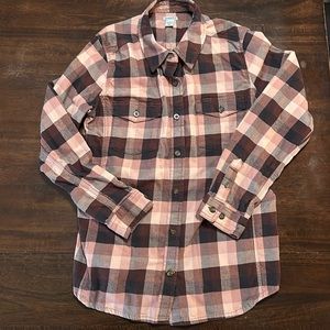 Carhartt flannel button down shirt